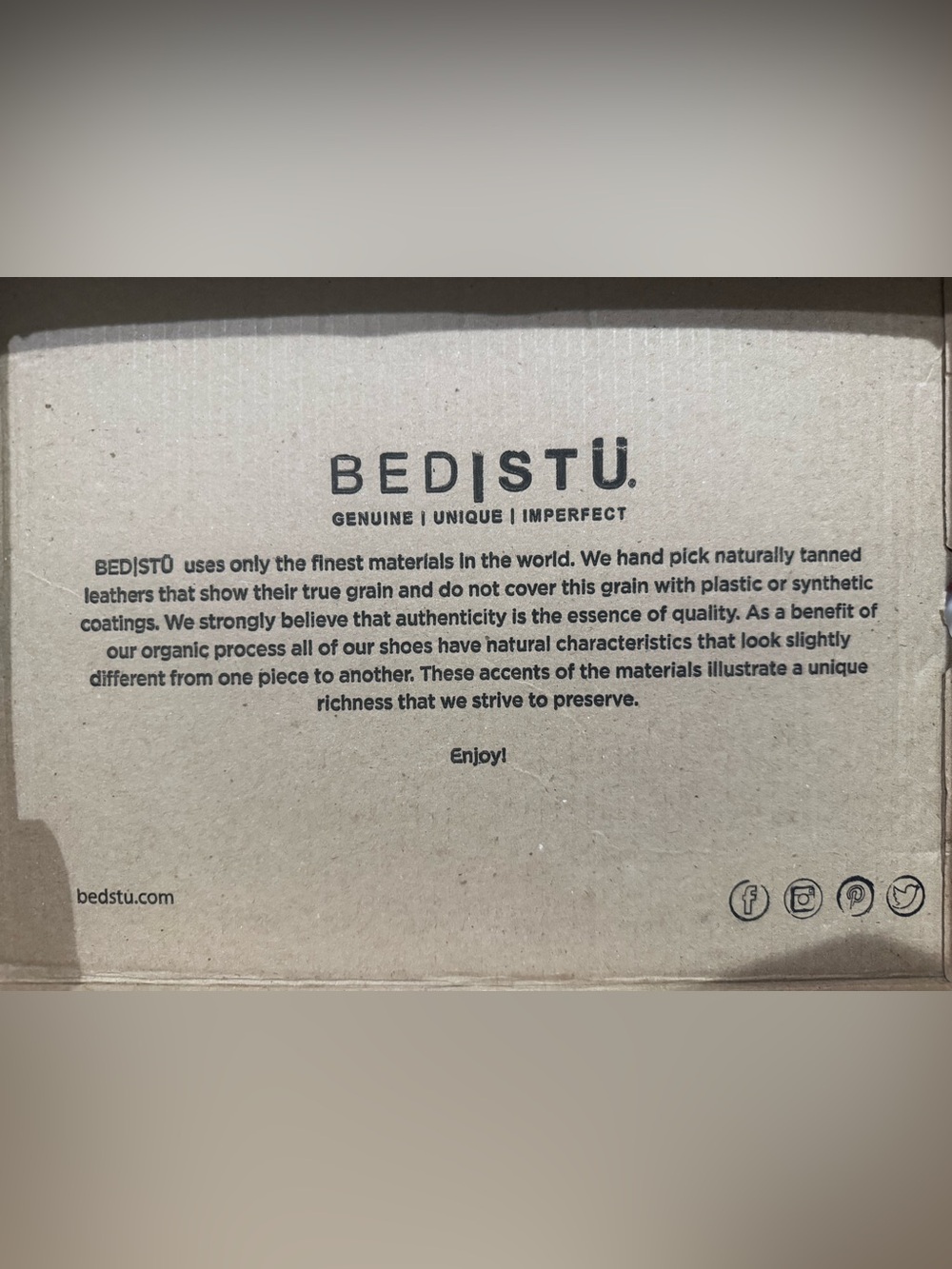 BED|STU Tan Brown Leather Studded Wooden Wedge Sandals - Picture 4 of 4